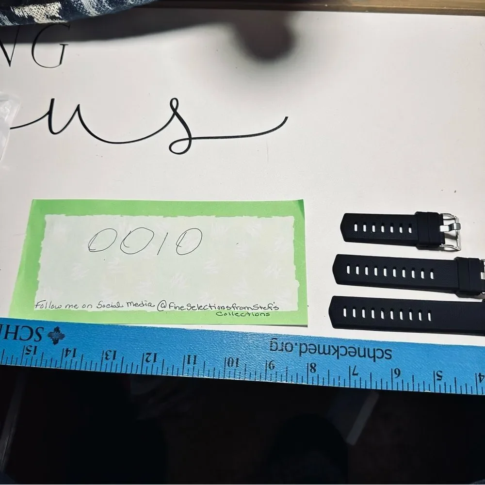 Watch band extenders smart watch black